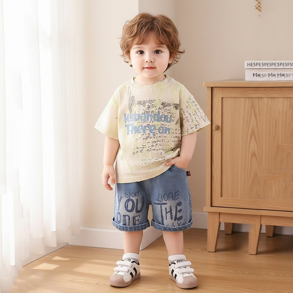 COTTON SET FOR A CHILD