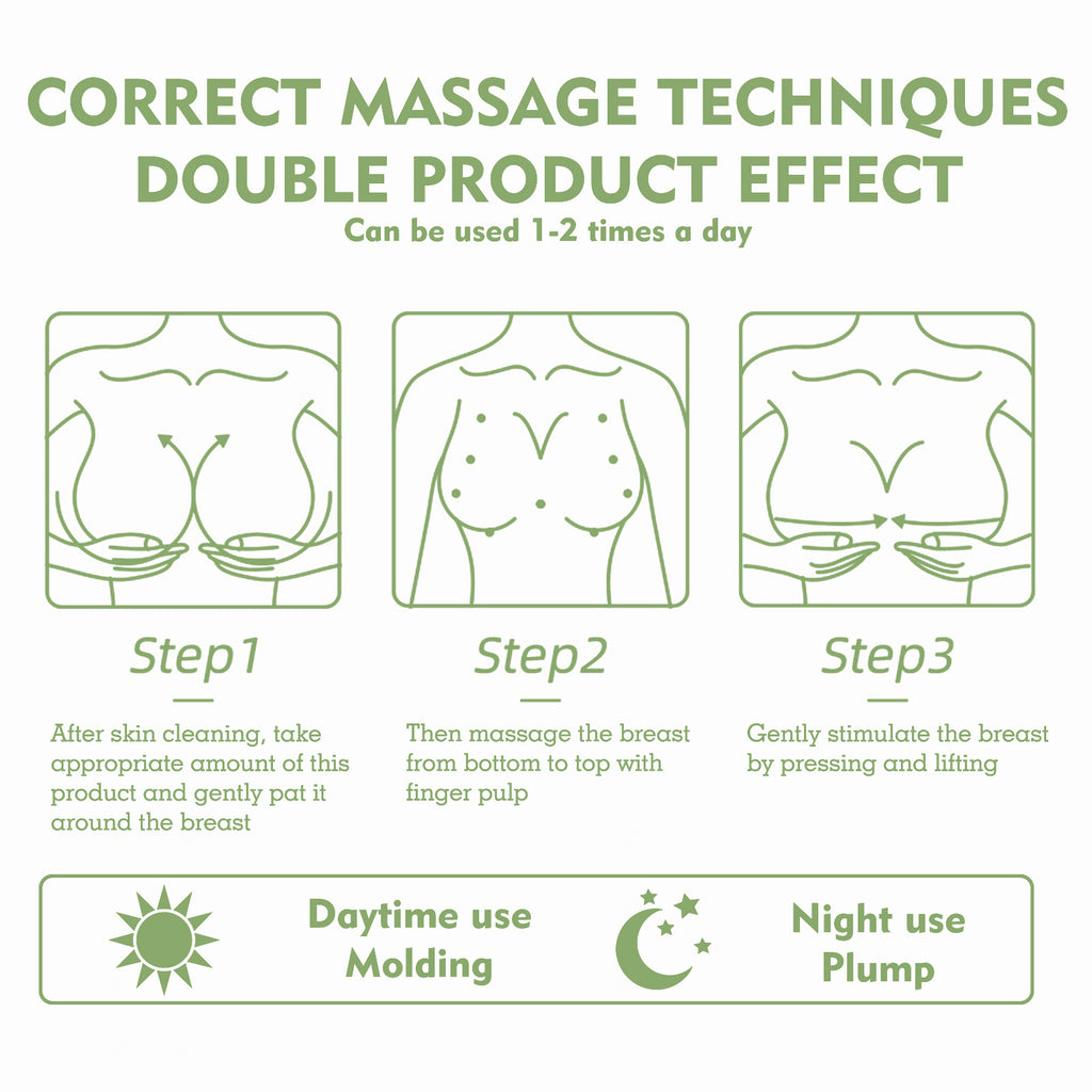 Breast Enhancement, Postpartum Breast Relaxation Firming And Lifting Firm Plump Breast Care Massage Cream