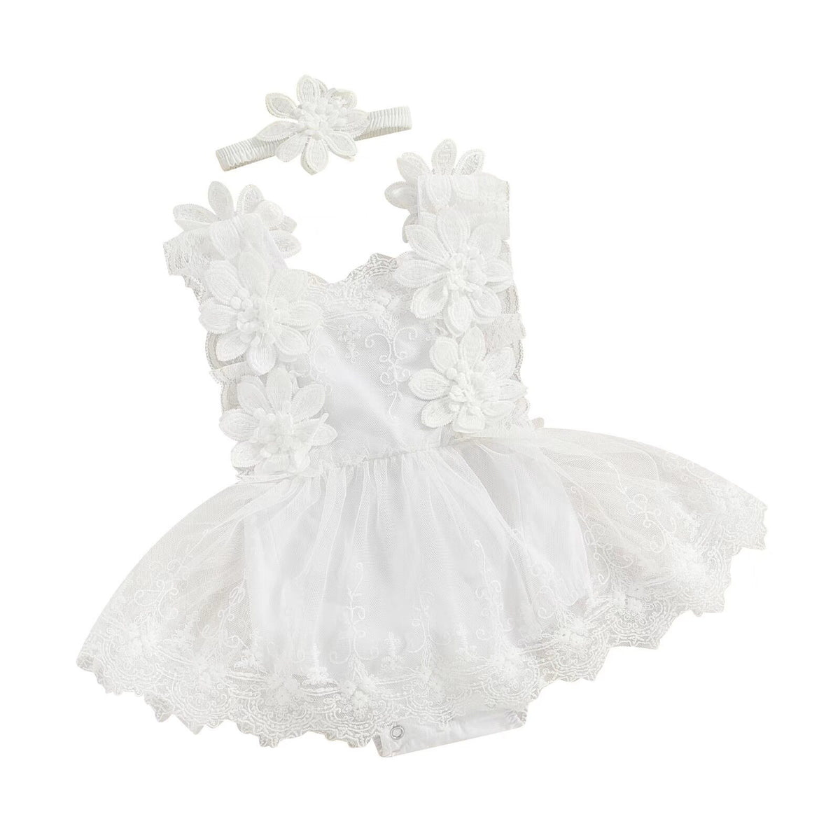 Lace Climbing Clothing for Baby Girls