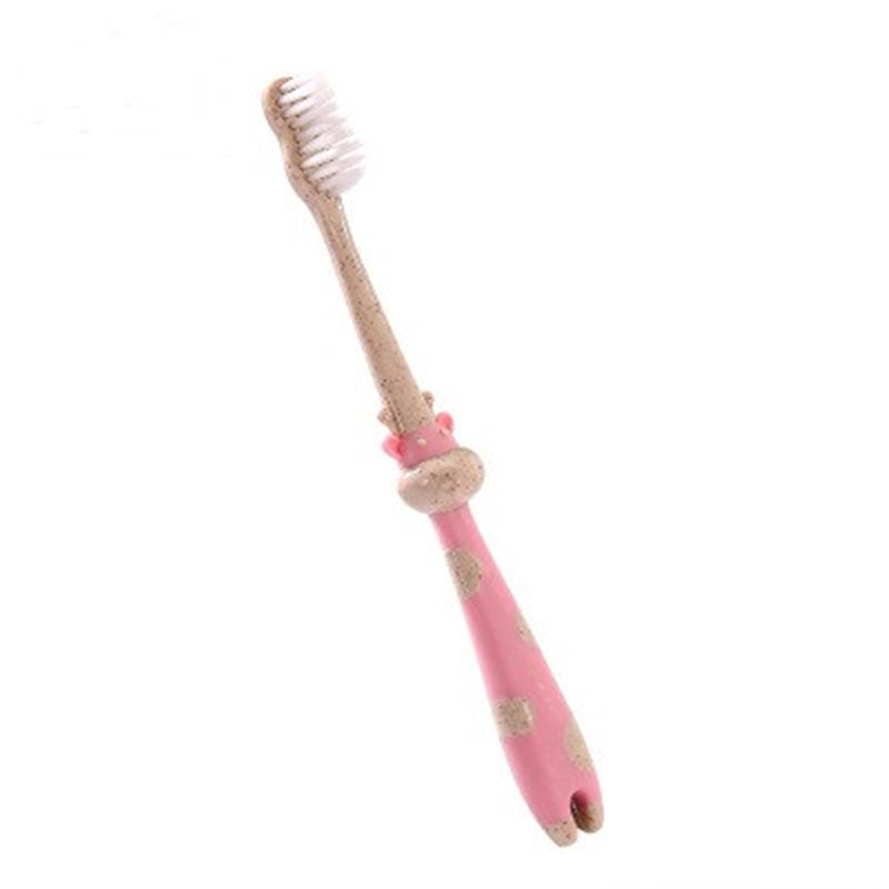 Baby Cute Soft-bristled Toothbrush for Children Teeth Cartoon Character Deer Training Toothbrushes Baby Dental Care Tooth Brush