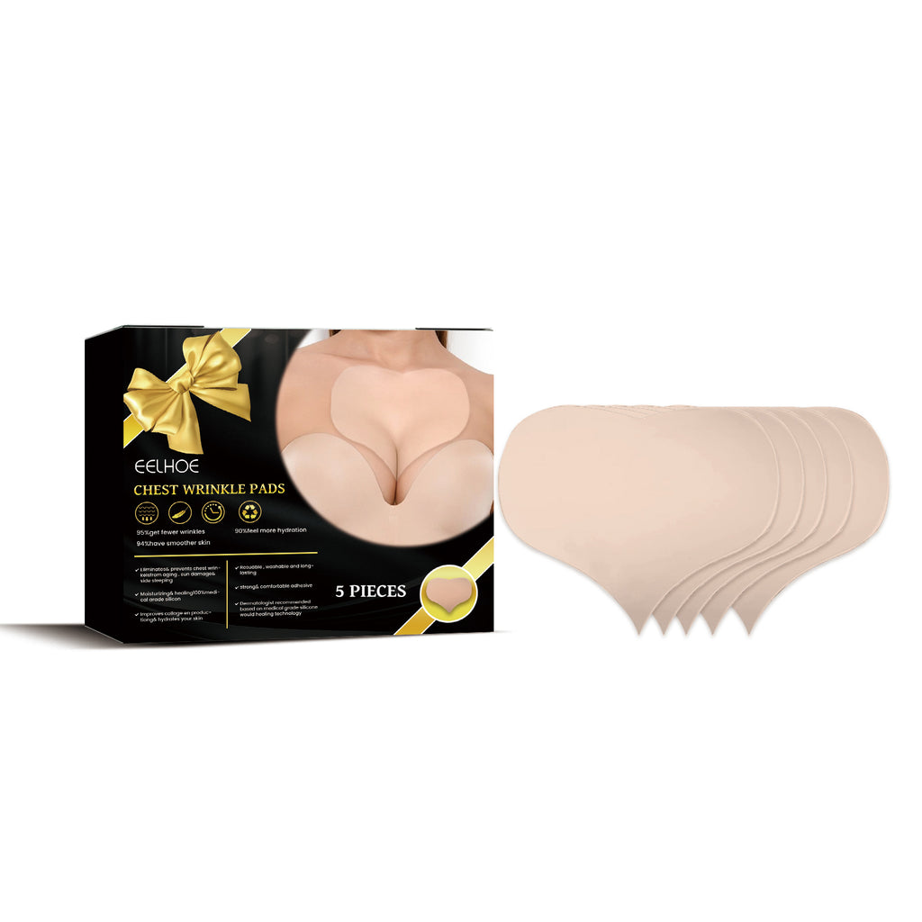 Breast Anti-Wrinkle Patch, Moisturizing And Firming Cleavage Skin Breast Moisturizing Silicone Patch To Reduce Breast Wrinkles