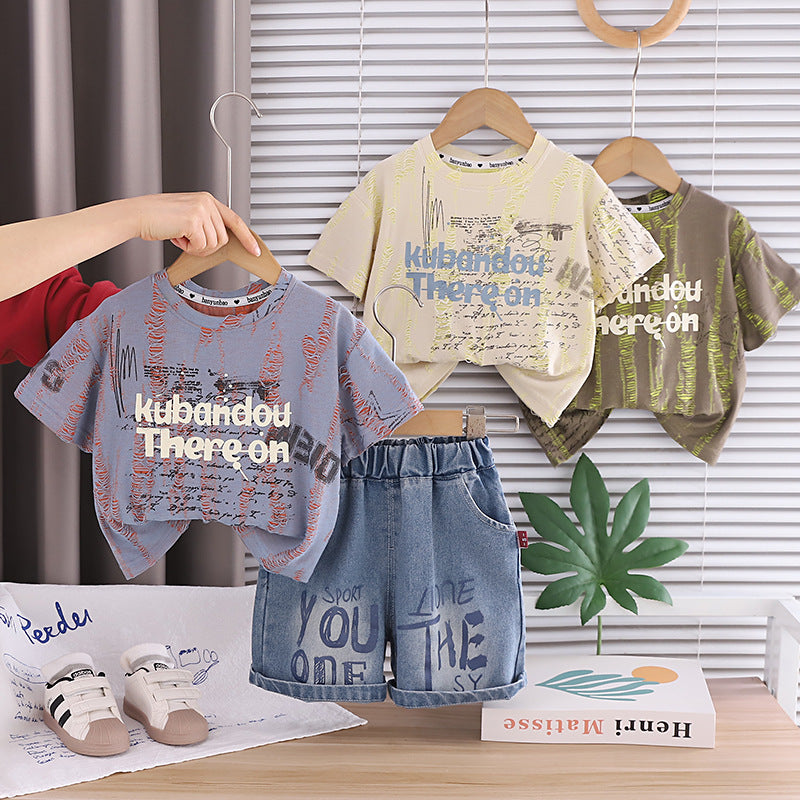 COTTON SET FOR A CHILD