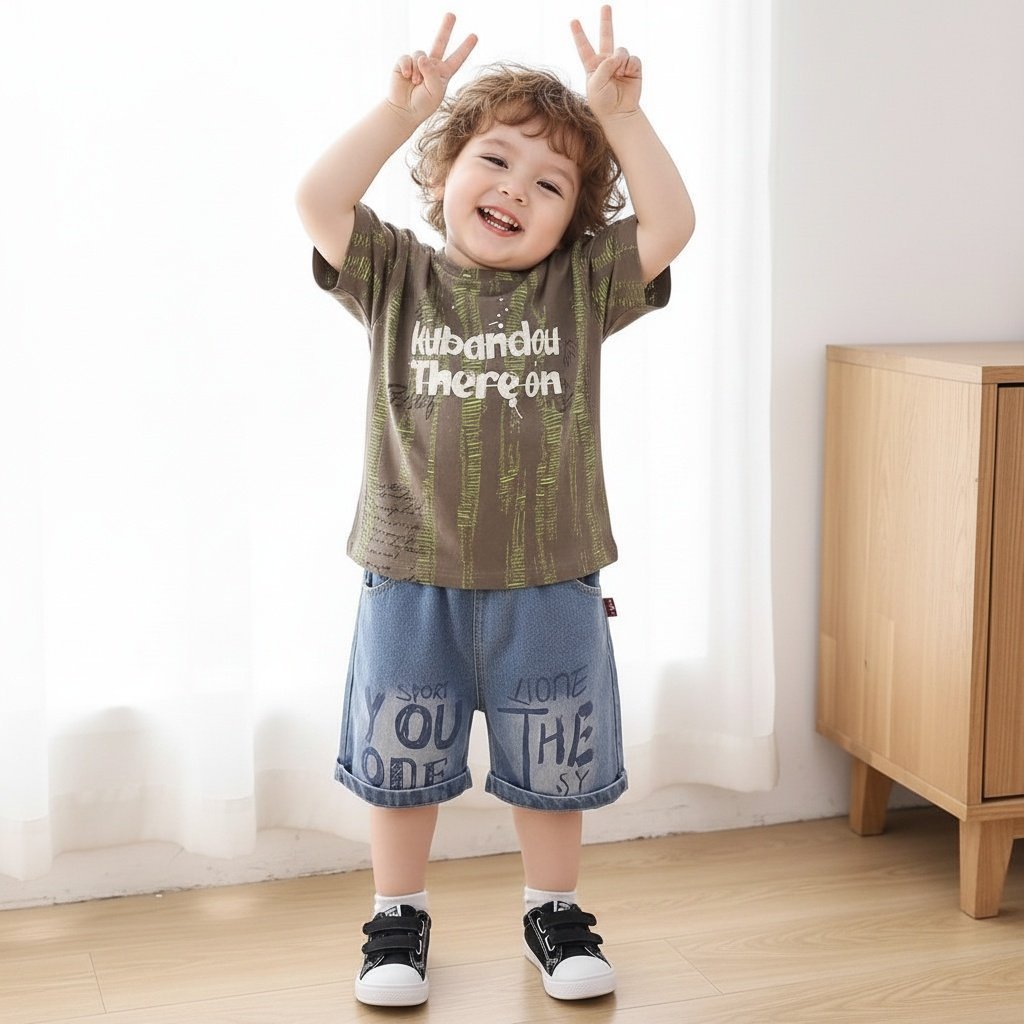 COTTON SET FOR A CHILD
