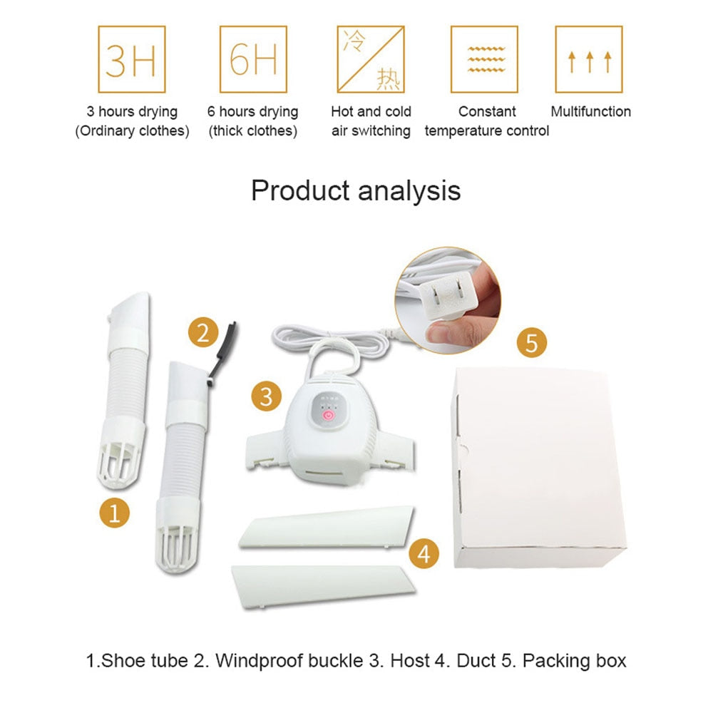 AeroDry™ Portable Electric Clothes Dryer