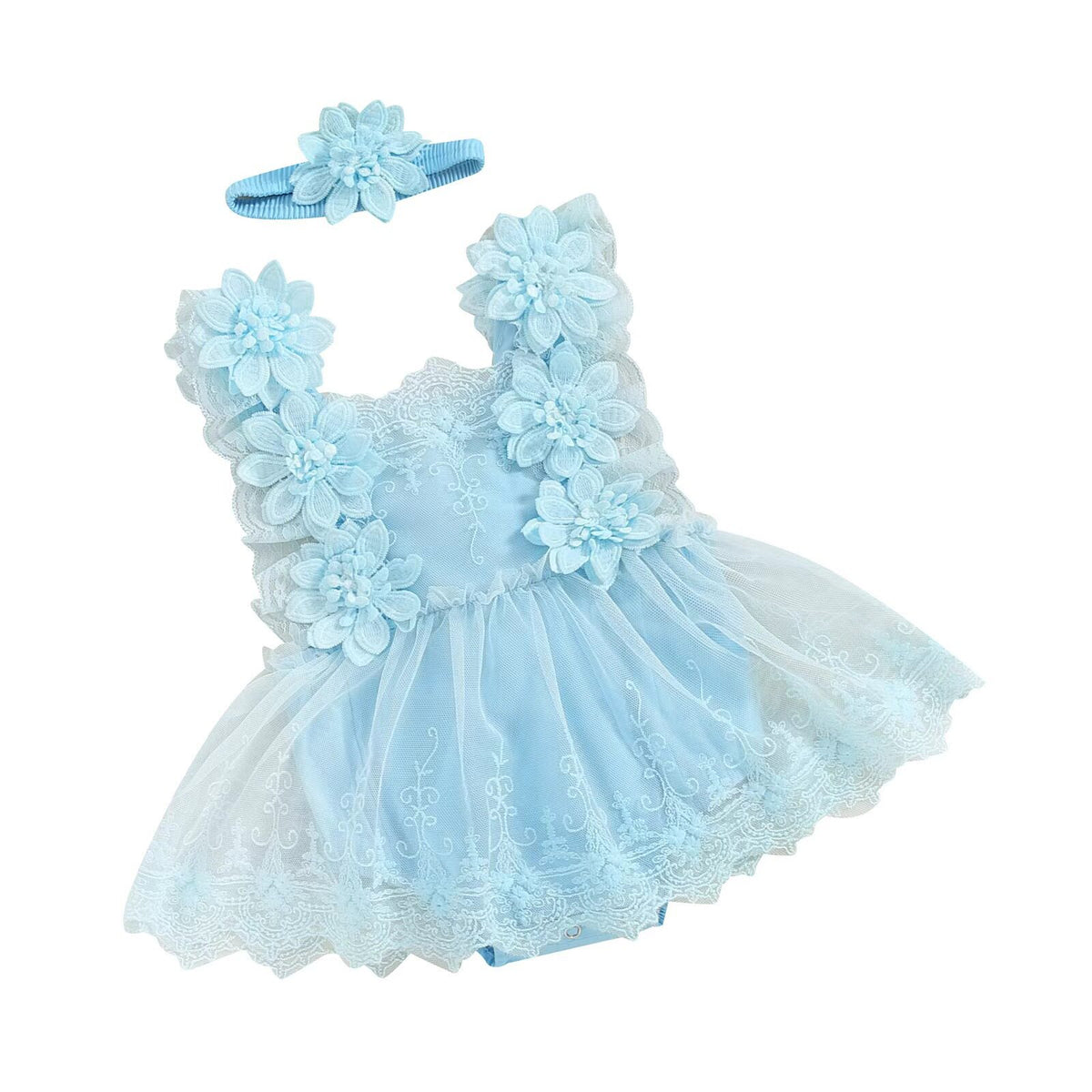 Lace Climbing Clothing for Baby Girls
