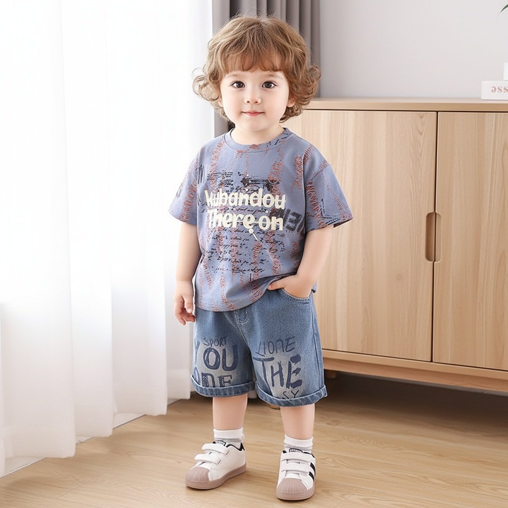 COTTON SET FOR A CHILD