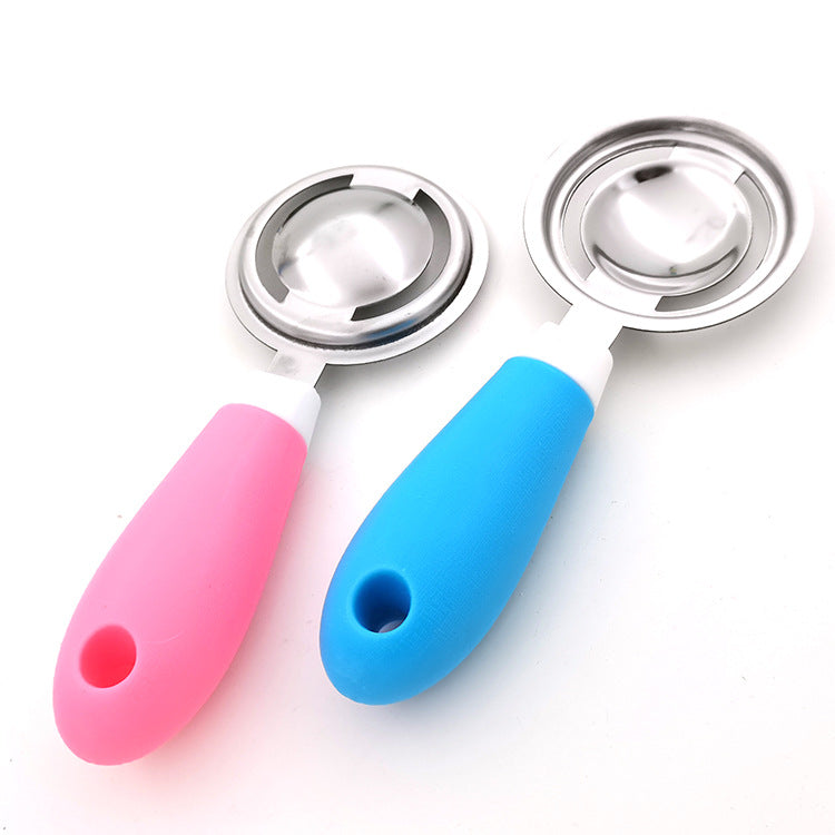 Egg White Separator Stainless Steel Egg White Separator Egg Leaker Egg Yolk Separator Leaking Egg Spoon